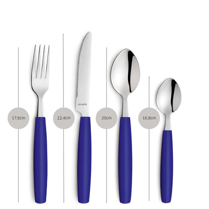 VALOA Besteckset 16-teilig royalblau - kuppels-home.de