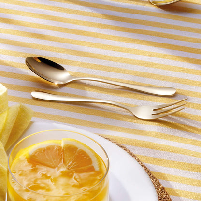 DELIA Besteckset 30-teilig PVD champagner - kuppels-home.de