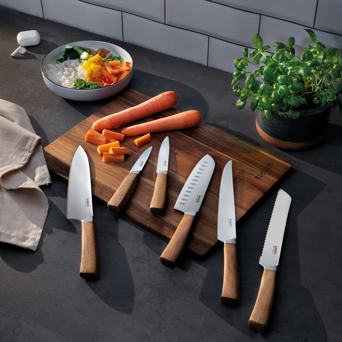 WOOD Brotmesser