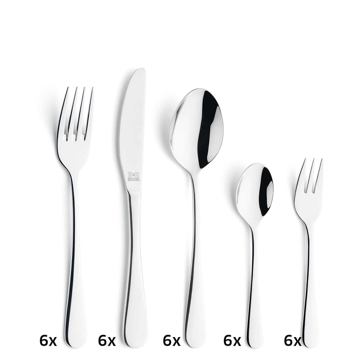 VIVA cutlery set 30-piece