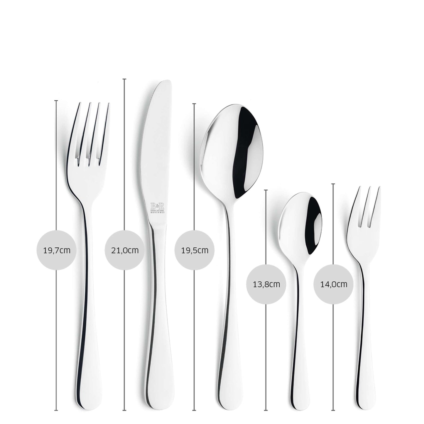 VIVA cutlery set 60-piece