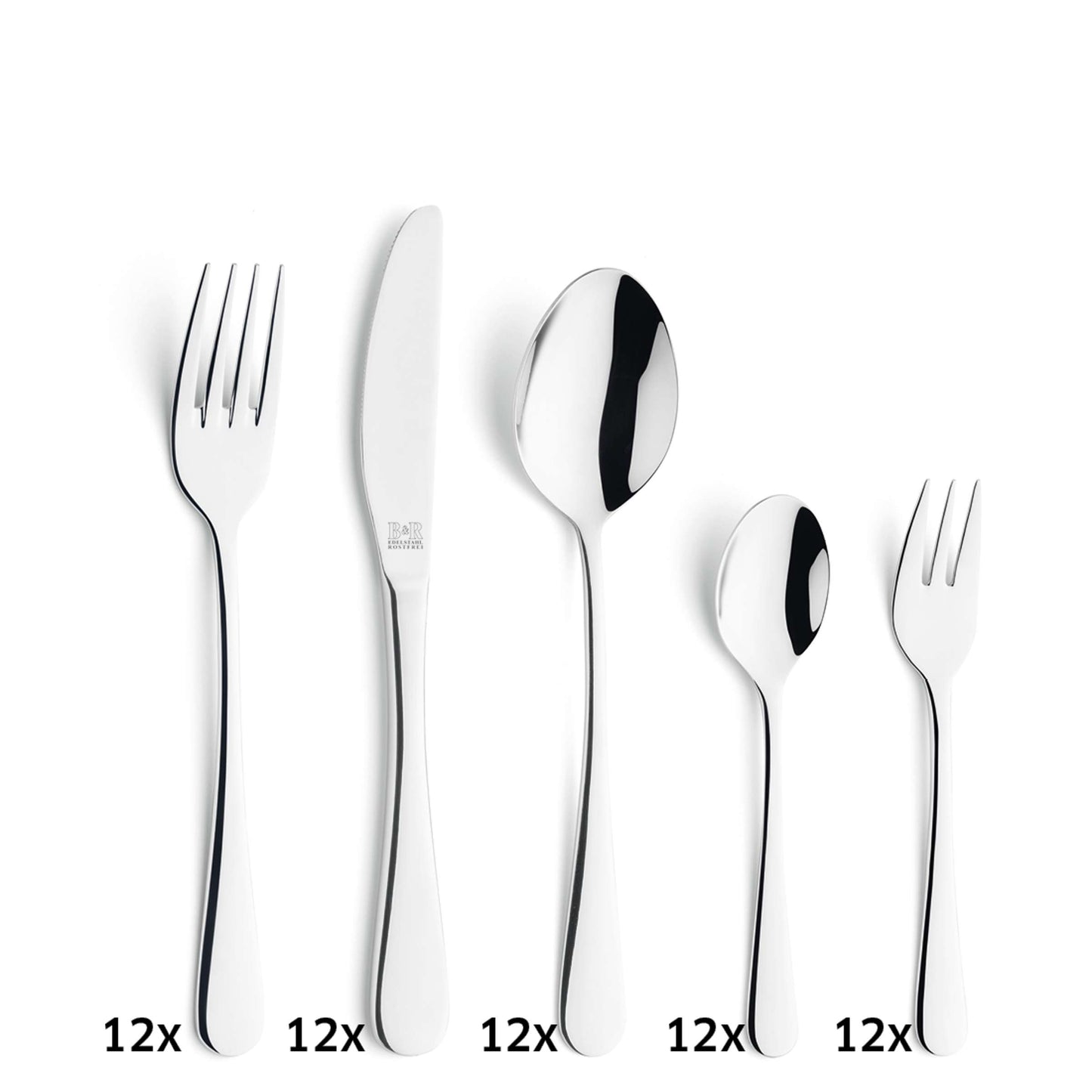 VIVA cutlery set 60-piece
