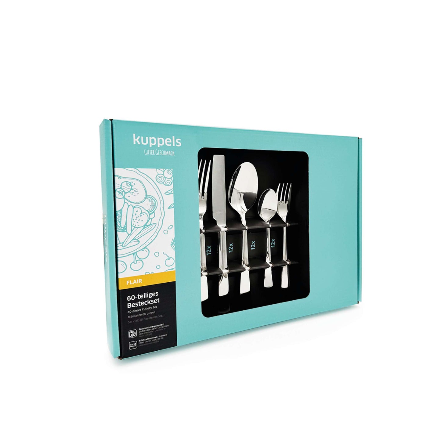 FLAIR Besteckset 60-teilig