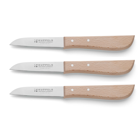GERMANY LINE Küchenmesser Set 3-teilig