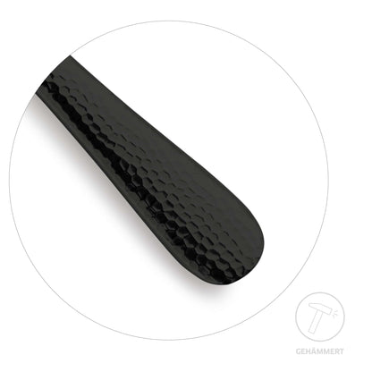 CRYSTAL Besteckset 30-teilig PVD schwarz - kuppels-home.de