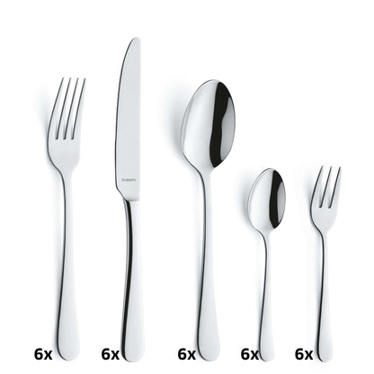 DELIA Besteckset 30-teilig - kuppels-home.de