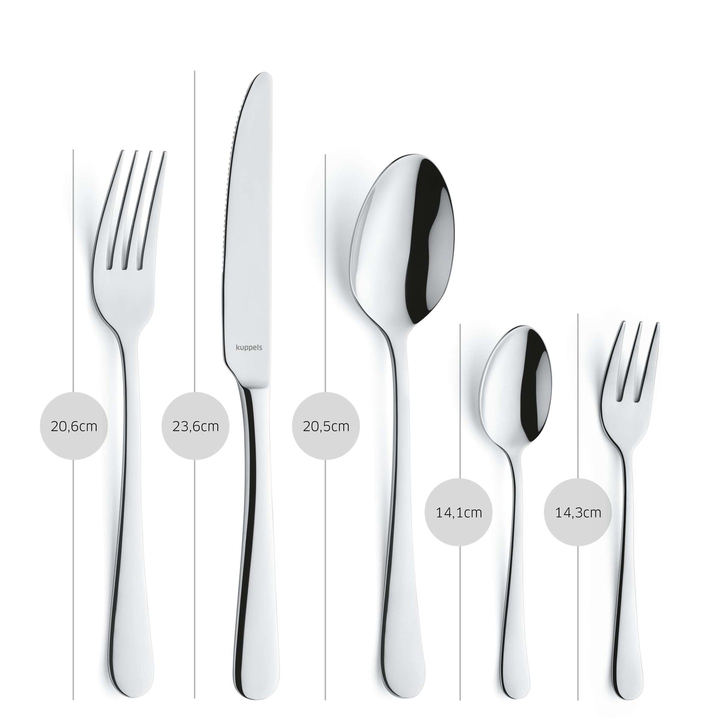 DELIA cutlery set 30-piece