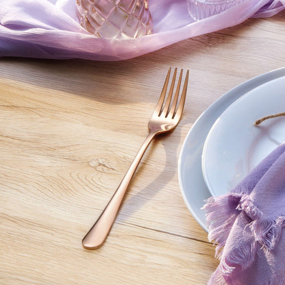 DELIA Besteckset 30-teilig PVD rosé - kuppels-home.de