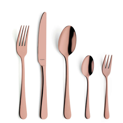 DELIA Besteckset 30-teilig PVD rosé - kuppels-home.de