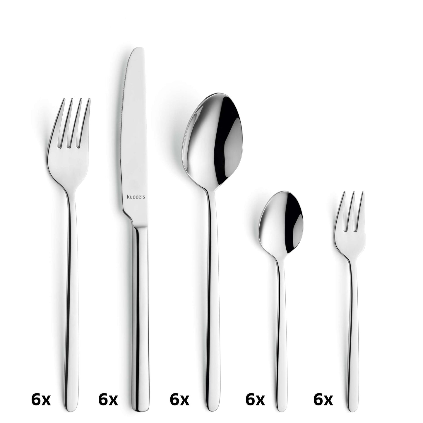 CUTE cutlery set 30-piece
