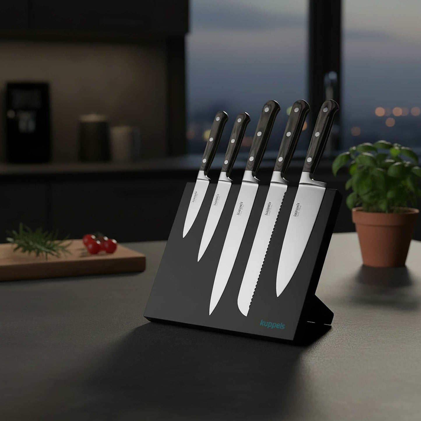 ZORRO knife block 5-piece