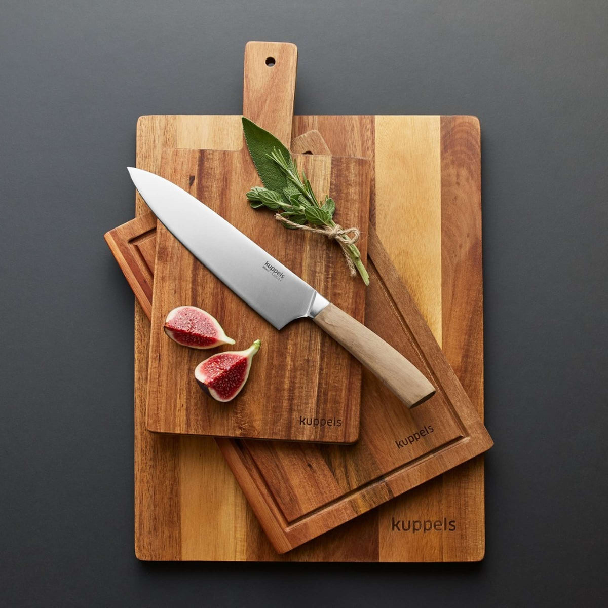 WOOD Küchenmesser Set 3-teilig ✓