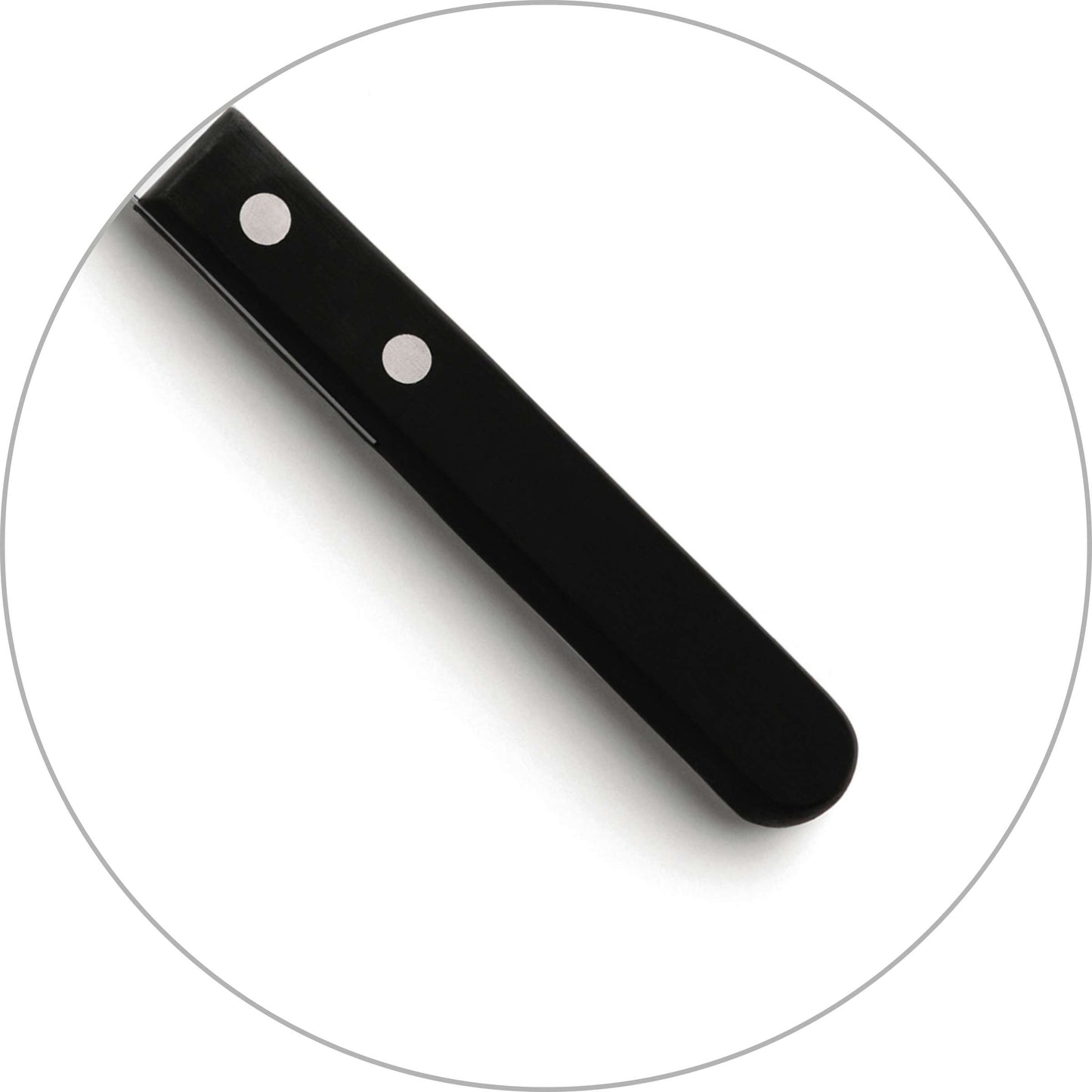 FILET steak knife set 6-piece black