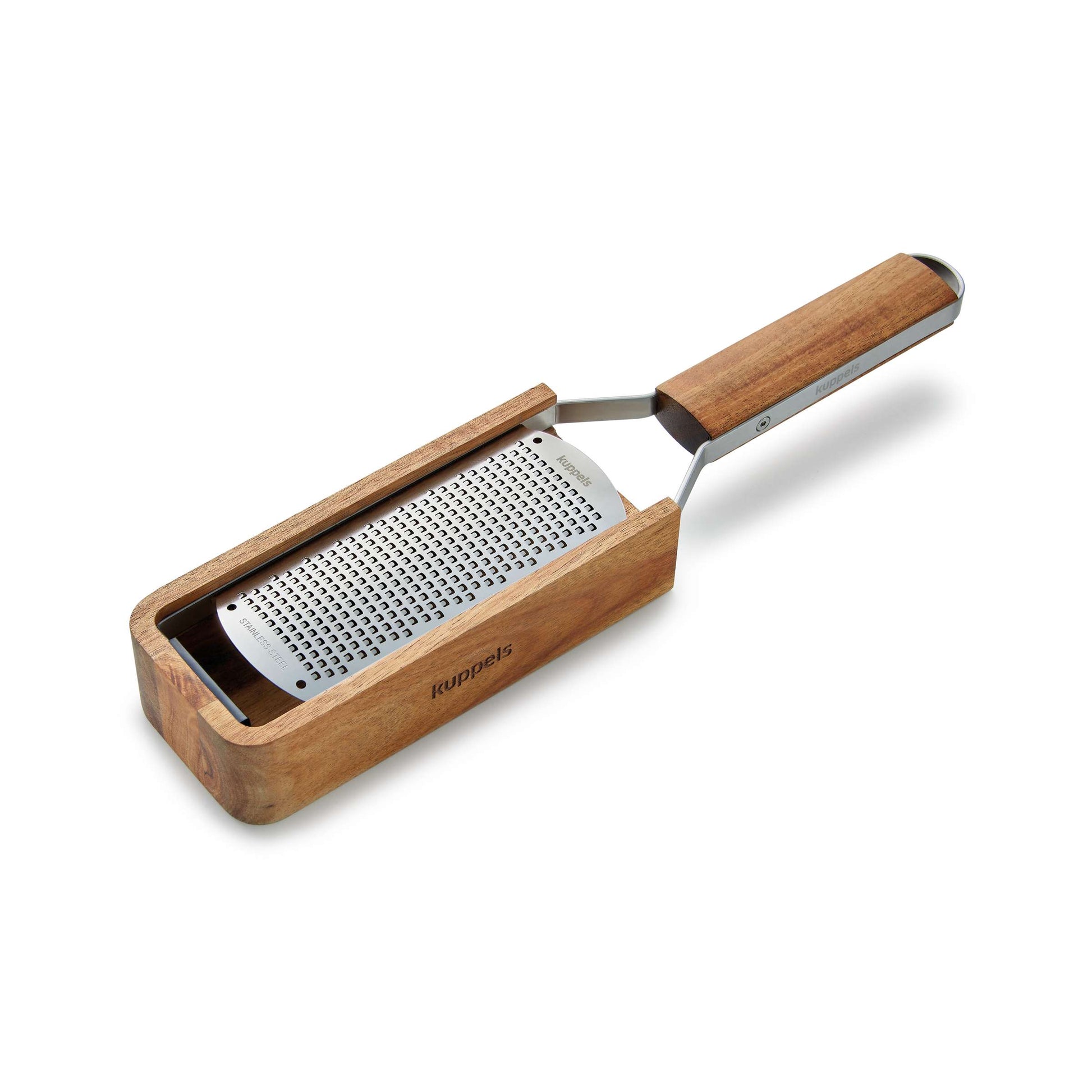 GRANO Handreibe fein, mit Holzcontainer - kuppels-home.de