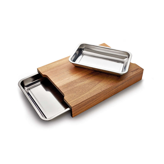 SLICE Schneidebrett Prep mit Auffangschale