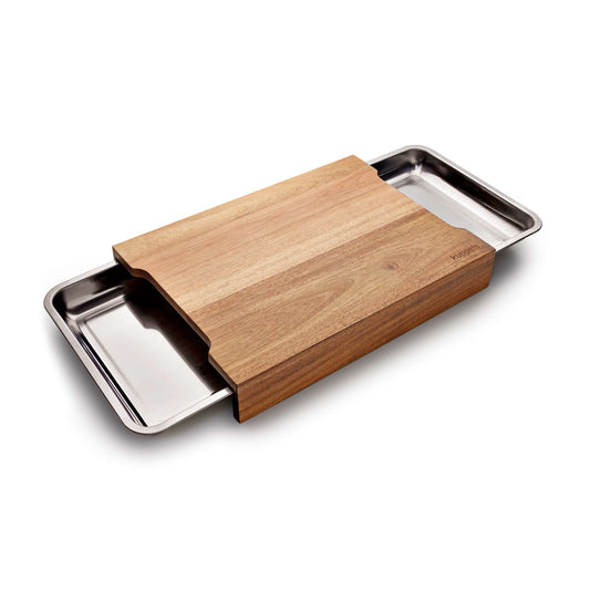 SLICE Schneidebrett Prep mit Auffangschale