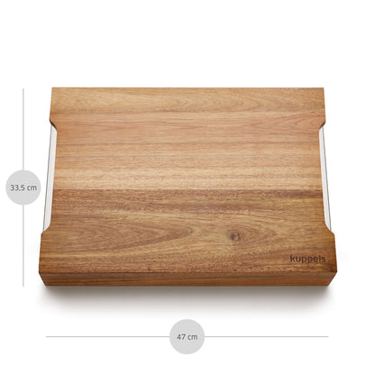 SLICE Schneidebrett Prep mit Auffangschale - kuppels-home.de