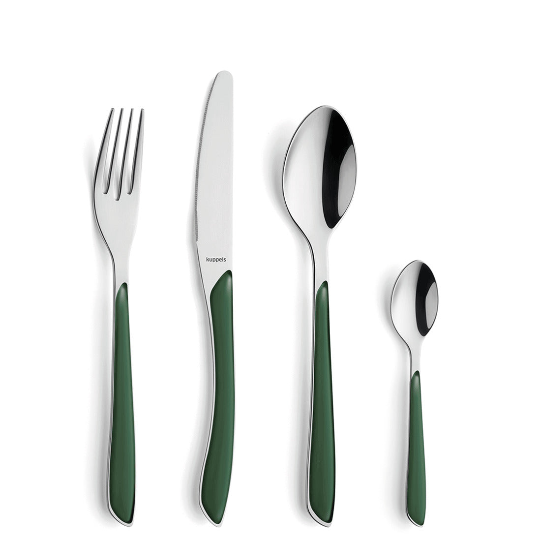 PRISMA Besteckset 24-teilig tannengrün - kuppels-home.de