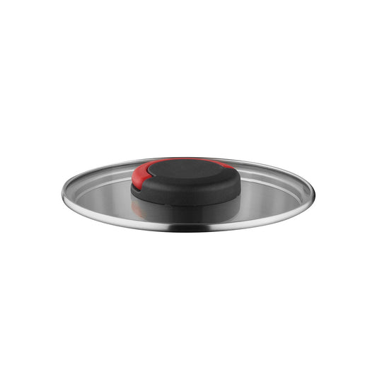 QUICK CLACK PRO Glasdeckel 16 cm silber - kuppels-home.de