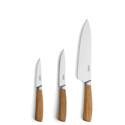 WOOD Küchenmesser Set 3-teilig - kuppels-home.de