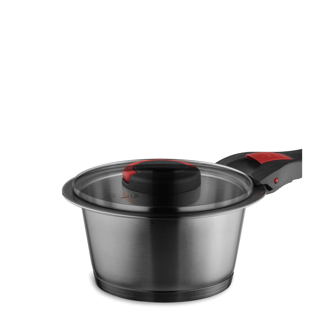 QUICK CLACK PRO Topf 16 cm silber - kuppels-home.de