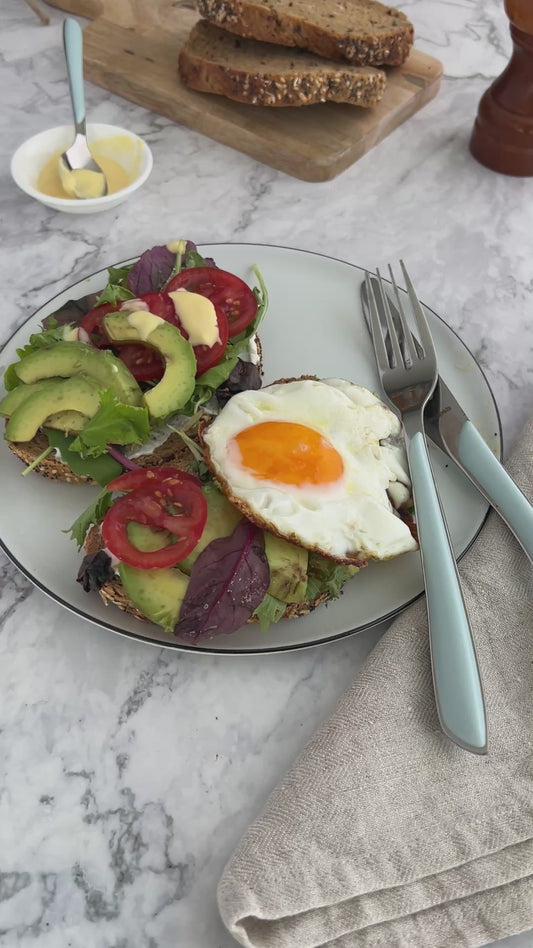 PRISMA cutlery set 24-piece sky blue